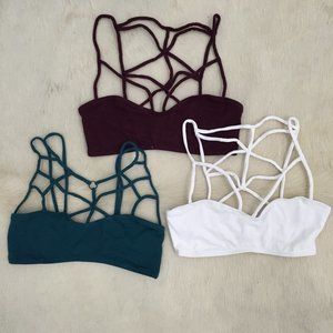 Beach Riot Cage Bralettes